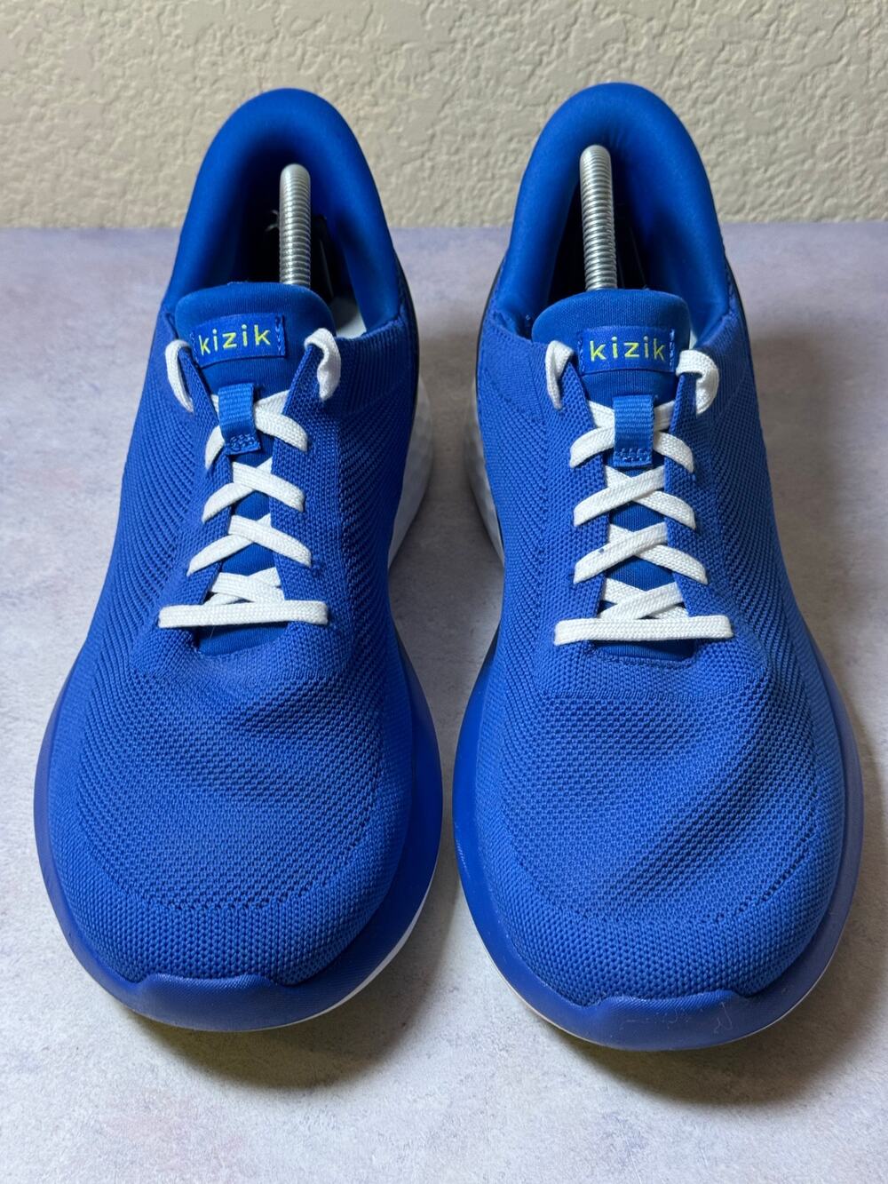Kizik Athens Mens Size 10.5 Womens 12 Shoes Blue Hands-Free Slip On Sneakers
